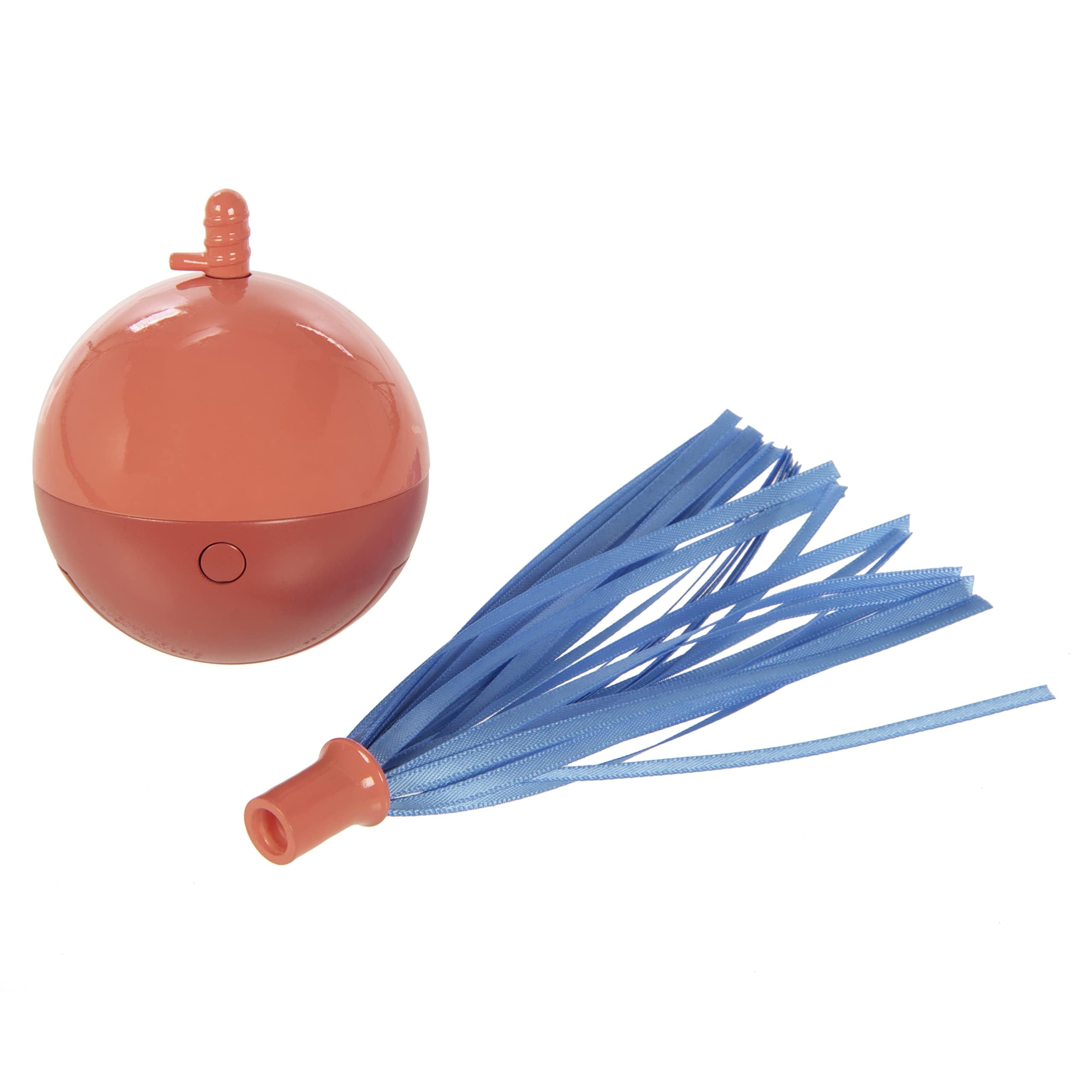 Smartykat (2 Count Twirly Top Electronic Motion Ball Cat Toy, Battery Powered - Randomly Selected Color, 2 Count